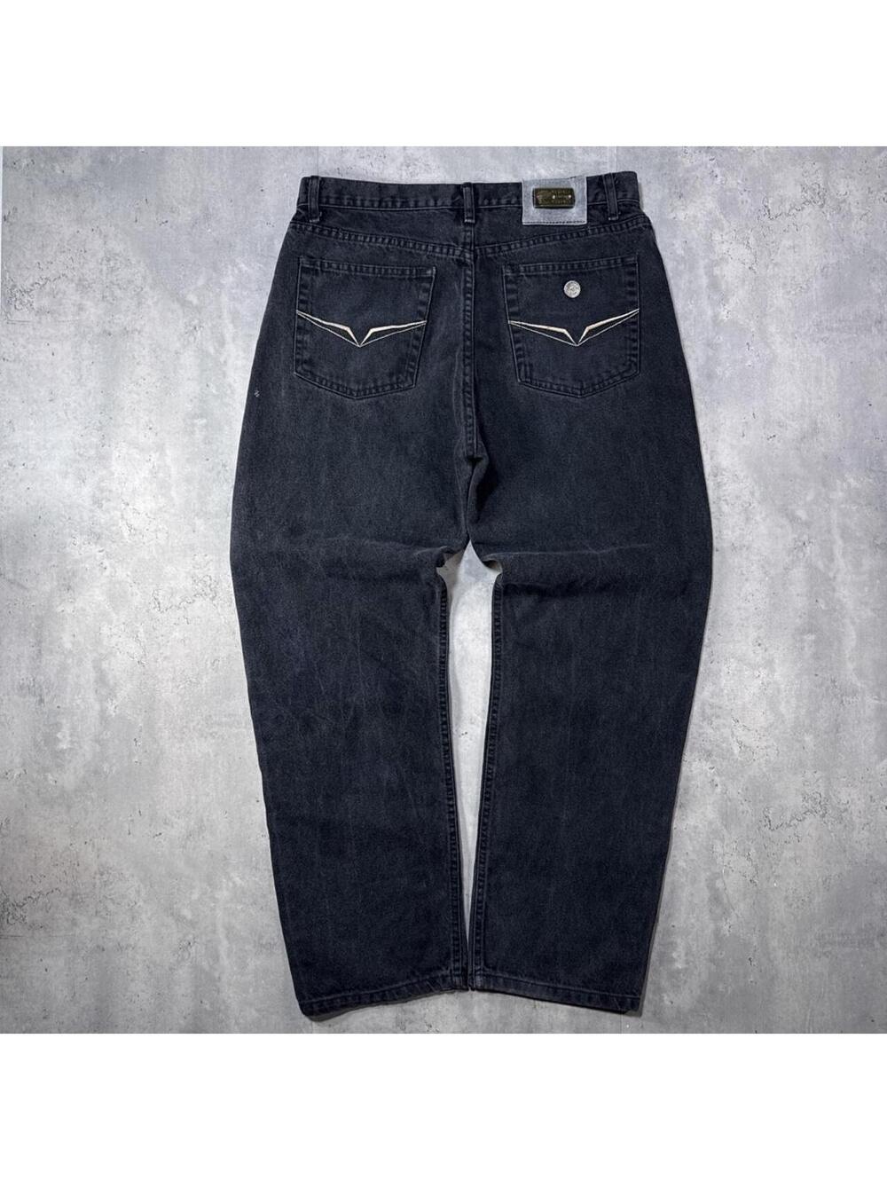 Y2K Versace Jeans Couture 00s Black Men’s Jeans Pants